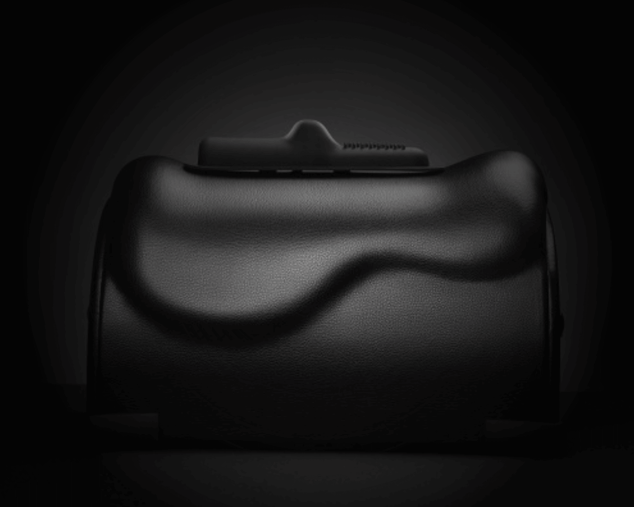 The Cowgirl premium vibrating saddle device used in Hysterical Poetry performances